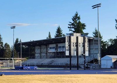 Spectator Stands on McNary Highschool Grounds